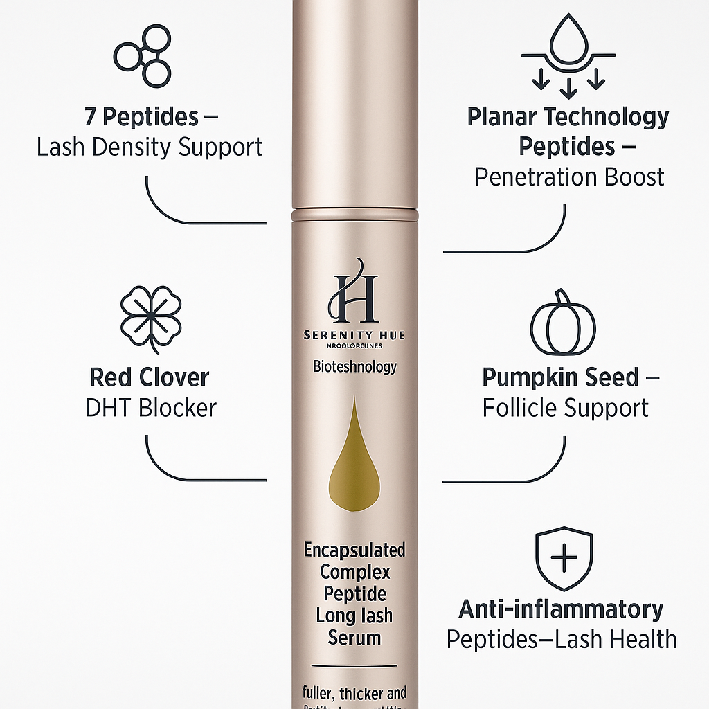 Serenity Hue - Encapsulated Complex Peptide Long Lash serum
