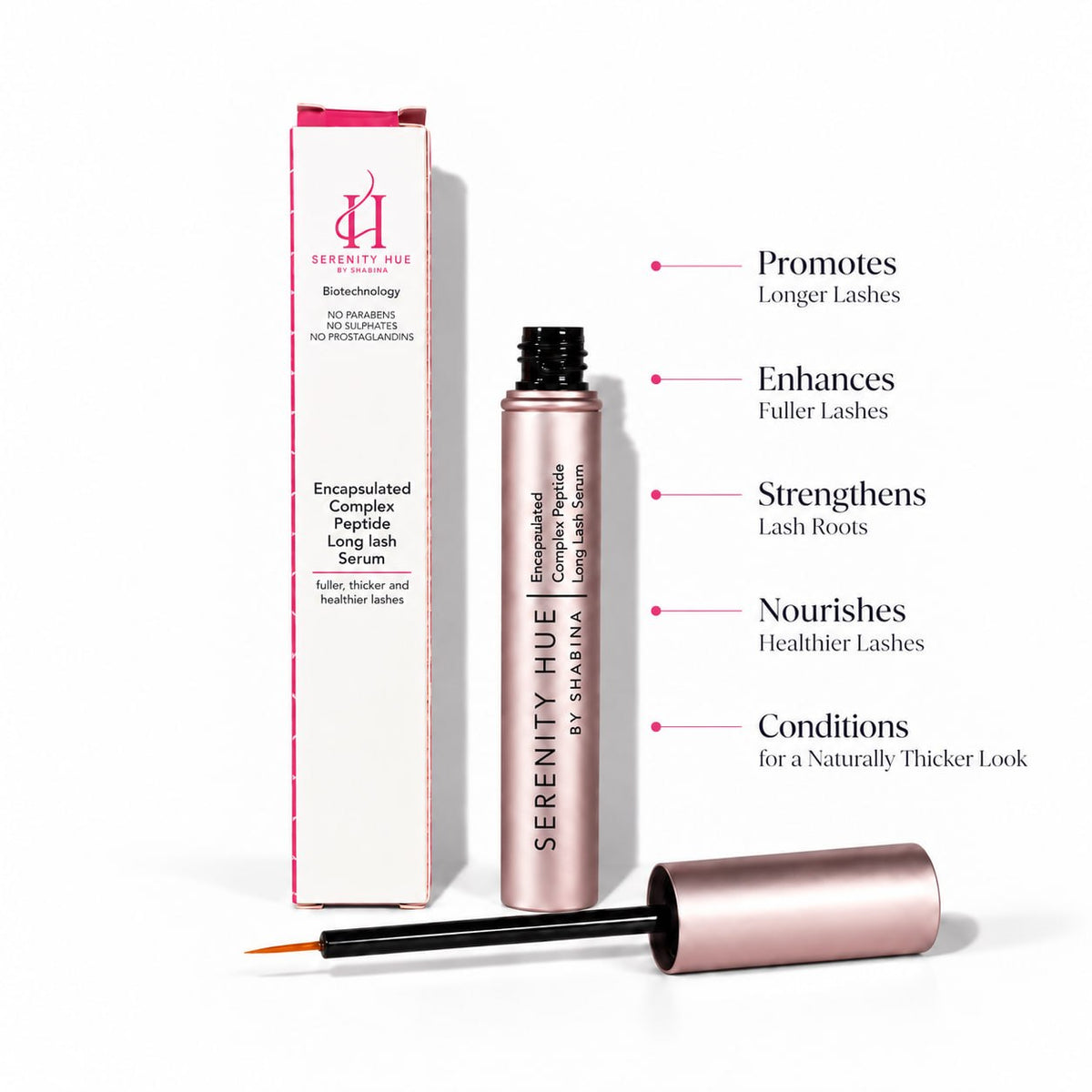 Serenity Hue - Encapsulated Complex Peptide Long Lash serum