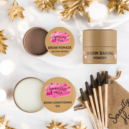 Bundle #6 Brow Baking Powder, Brow Pomade, & Brow Conditioning gel