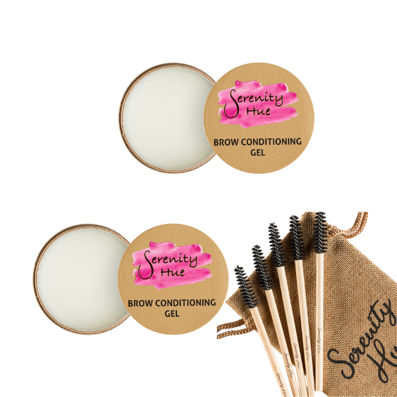 Duo Smooth Brow Conditioning Gels with Enriching oils Brow Gel Nourishing