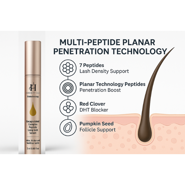 Serenity Hue - Encapsulated Complex Peptide Long Lash serum